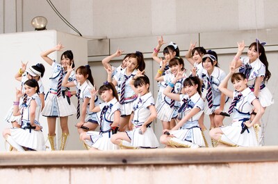 「ポニーテールとシュシュ」ラストの決めポーズ。