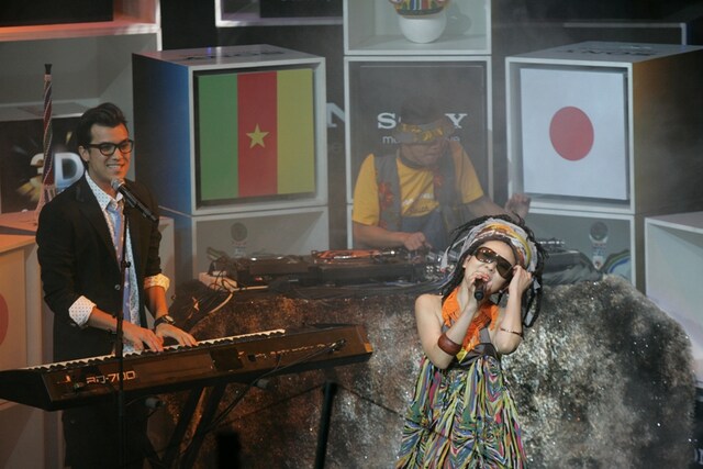 ヨハネスブルグで熱唱するMISIA。