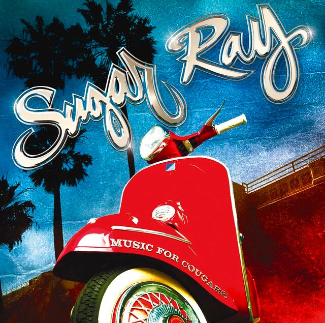 写真はSUGAR RAYのニューアルバム「ミュージック・フォー・クーガーズ～復活の常夏番長～」ジャケット。