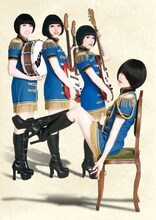 キノコホテルは8月4日、昭和歌謡やカルトGSのカバーのみを収めたメジャー第2弾ミニアルバム「マリアンヌの休日」をリリースする。