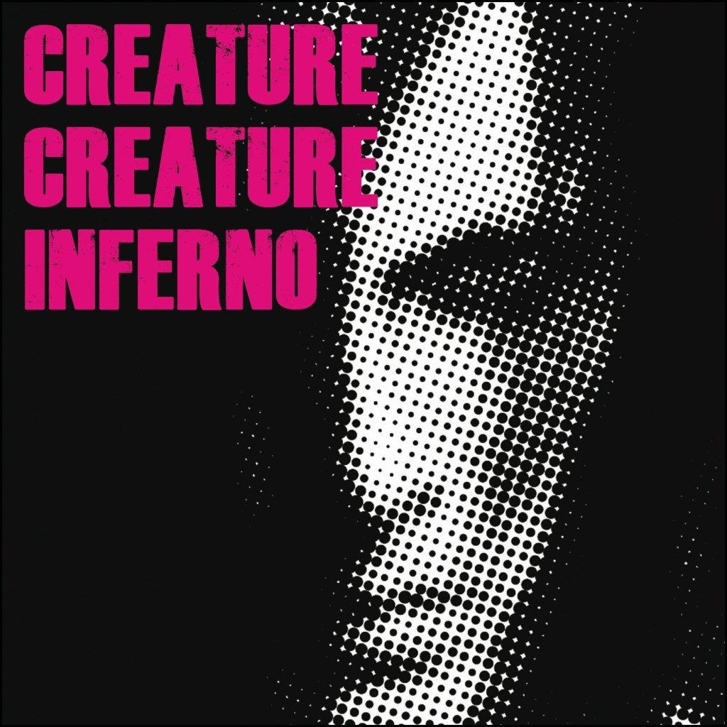 Creature Creatureのニューアルバム「INFERNO」通常盤ジャケット。