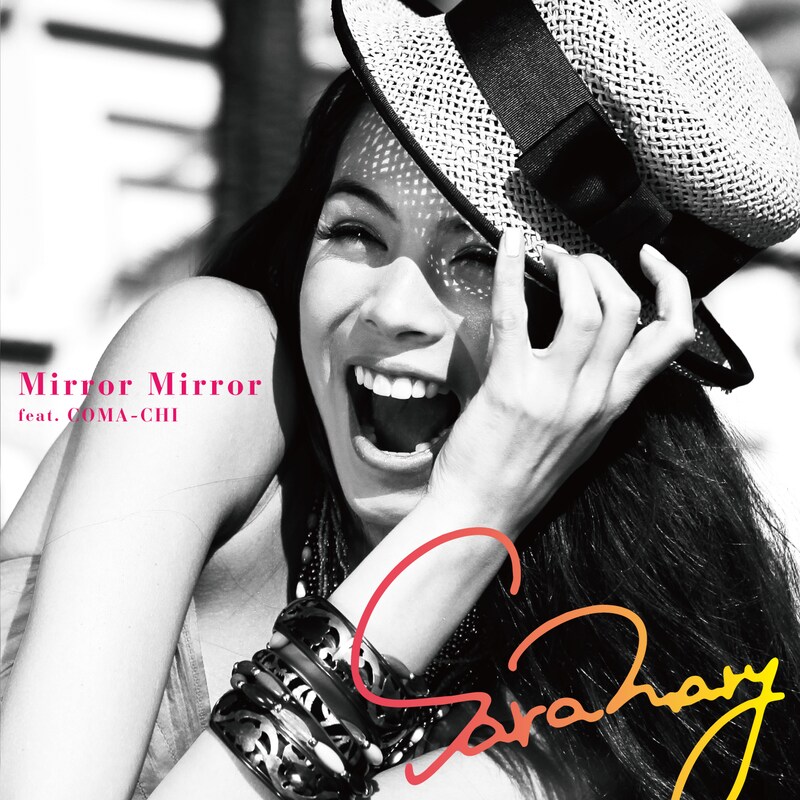 シングル「Mirror Mirror feat.COMA-CHI」のジャケット。レコチョクでは表題曲の先行配信がスタートしている。