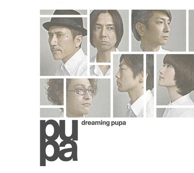 7月26日12:00からはpupaオフィシャルMySpaceにて、ニューアルバム「dreaming pupa」（写真）の楽曲試聴もスタート。前作以上に濃厚で、各メンバーの個性が際立った新作をここでひと足先に体感しよう。