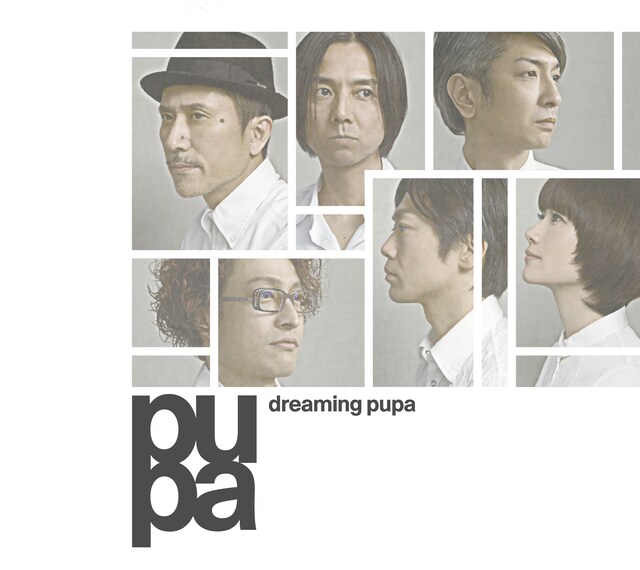 7月26日12:00からはpupaオフィシャルMySpaceにて、ニューアルバム「dreaming pupa」（写真）の楽曲試聴もスタート。前作以上に濃厚で、各メンバーの個性が際立った新作をここでひと足先に体感しよう。