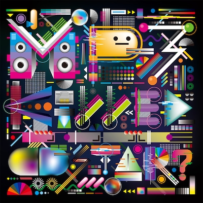 コンピレーションアルバム「MP3 KILLED THE CD STAR?」のジャケット。