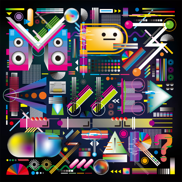 コンピレーションアルバム「MP3 KILLED THE CD STAR?」のジャケット。