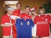 ゴキゲンなデンマーク人と記念撮影。