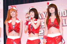 YGA。写真左から谷侑加子、林沙奈恵、櫻井里佳。