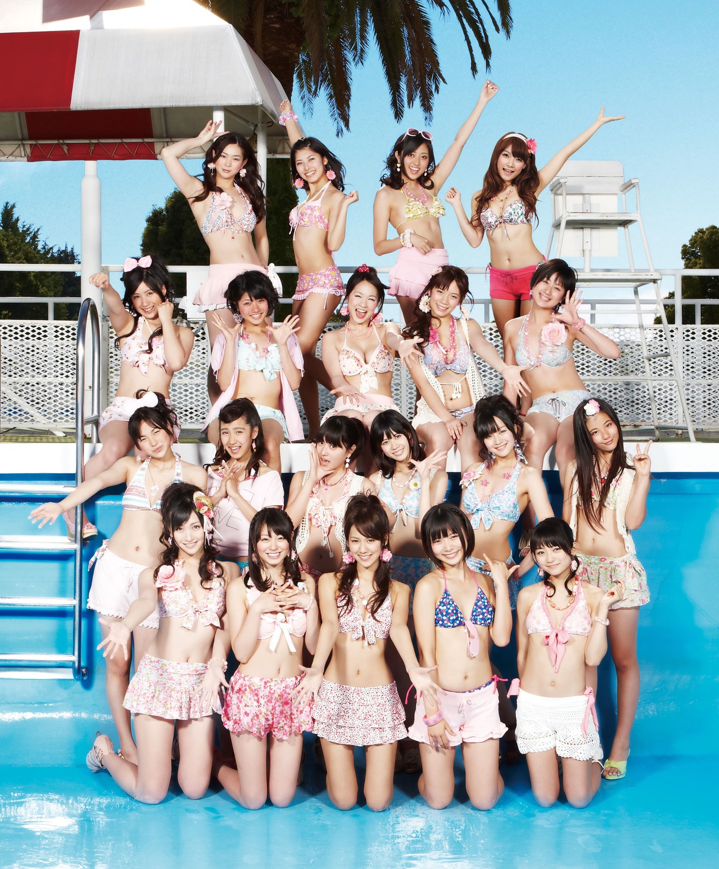 今年の夏は「お台場合衆国」でのライブや「TOKYO IDOL FESTIVAL 2010」出演など、精力的な活動を行ったアイドリング!!!。