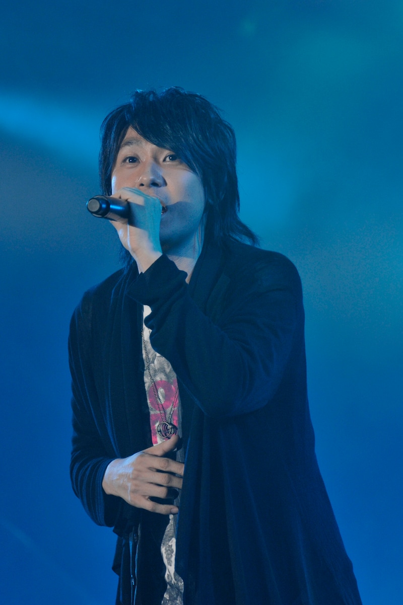 「おれパラ」メンバーのひとり、鈴村健一は7月7日にニューシングル「in my space」をリリースする（写真は昨年9月に開催された「ランティス祭り」より）。