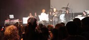 ステージ上でスピーチをする、グラミー財団会長のニール・ポートナウ。なお、YOSHIKIは「YOSHIKI FOUNDATION AMERICA」設立にあたり、「GRAMMY FOUNDATION」「St.Vincent Meals on Wheels」「Make-A-Wish of America」それぞれに寄付した。
