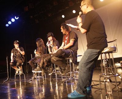 写真は当日のイベントの様子。