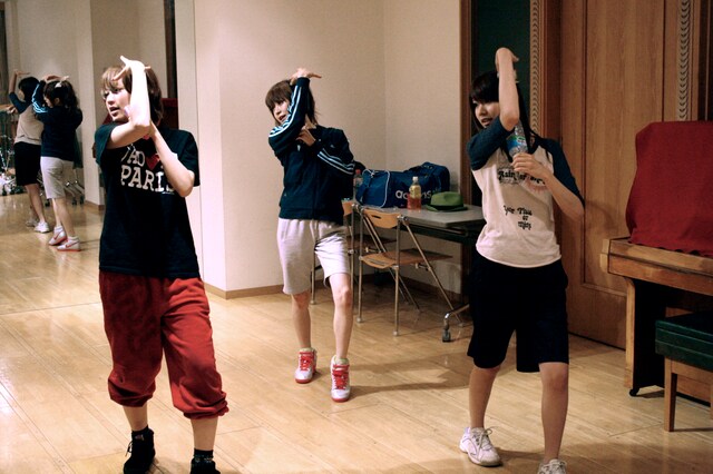 ダンスレッスンの風景。
