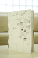 SAWAがイラストで説明する“Sa-World”の世界。彼女が子供の頃におびやかされていたという謎の生物「プーラリー」についてもイラスト付きで説明してもらった。