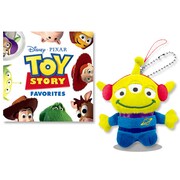 3つ目のキモかわいいキャラクター、エイリアンのスピぐるみが付属するmu-mo限定セット。