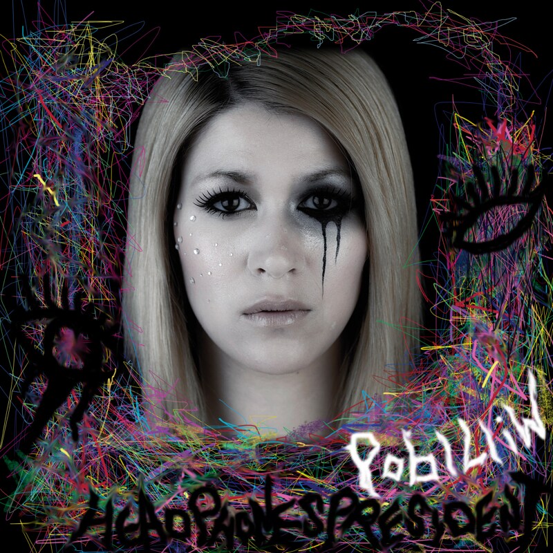 写真はニューアルバム「Pobl Lliw」のジャケット。