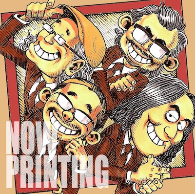 写真はアルバム「弾き語り四人衆～朧月夜編～大音源」仮ジャケット。