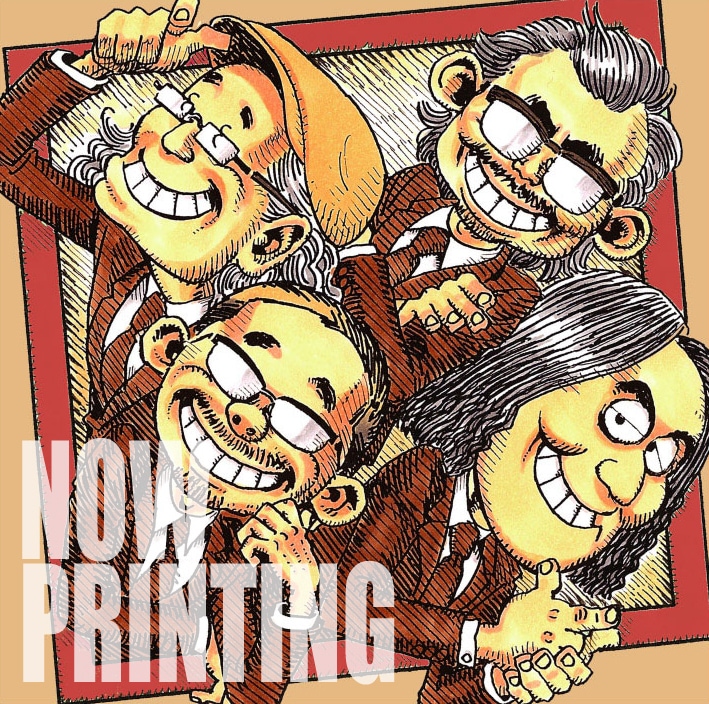 写真はアルバム「弾き語り四人衆～朧月夜編～大音源」仮ジャケット。