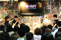 トークイベントの様子。