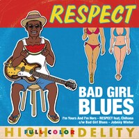 スプリットシングル「BAD GIRL BLUES」のジャケット。この作品はタワーレコードやdisk unionなどで購入することができる。