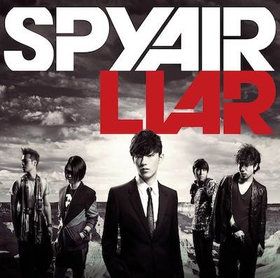 SPYAIRのデビューシングル「LIAR」ジャケット。