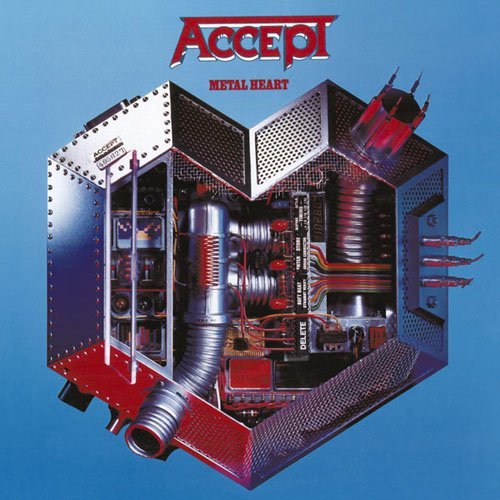 写真は1985年に発表されたACCEPTの代表作「メタル・ハート」のジャケット。なお、ACCEPTは再結成後初のアルバム「ブラッド・オブ・ザ・ネイションズ」を9月1日にリリースする。