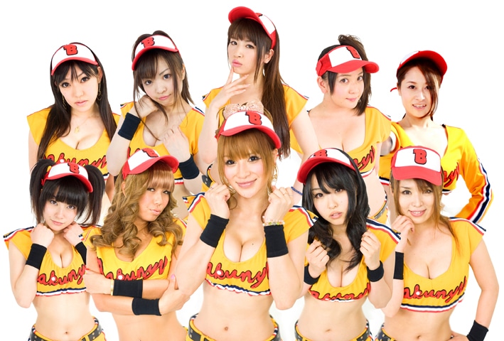 爆乳甲子園ナイン＋補欠。