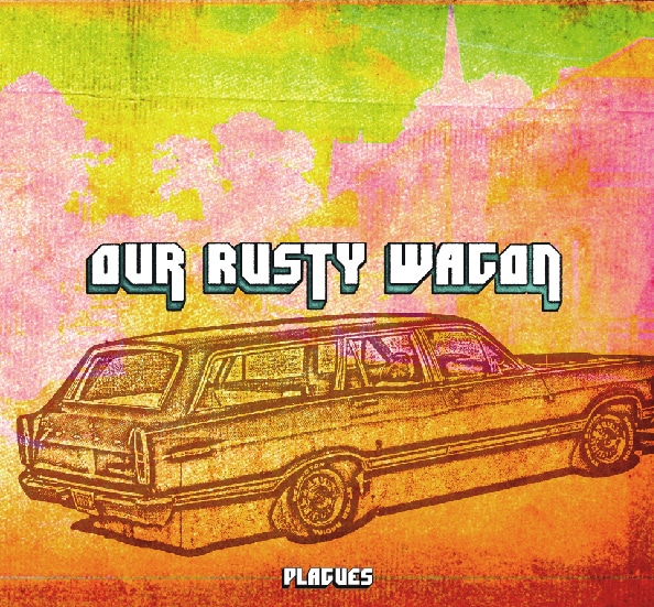 「OUR RUSTY WAGON」ジャケット写真。