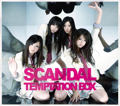 SCANDALは8月11日に2ndアルバム「TEMPTATION BOX」（写真）をリリース。