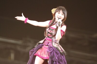 3時間半を超えるボリュームのステージを2日間、全力で駆け抜けた水樹奈々。