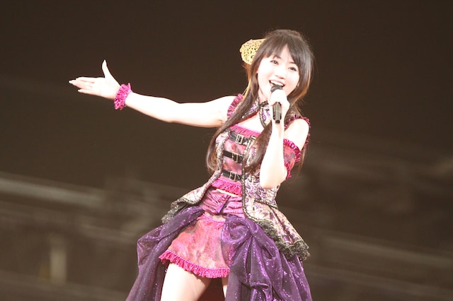 3時間半を超えるボリュームのステージを2日間、全力で駆け抜けた水樹奈々。