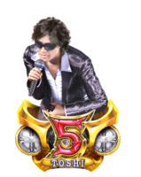 「FEVER X JAPAN」に登場するTOSHI。(C)JMA