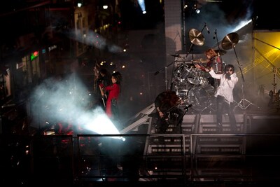 「I.V.」の撮影シーン。