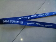 「夏フェスタイムテーブルホルダー＆ネックストラップ」のネックストラップ拡大写真。