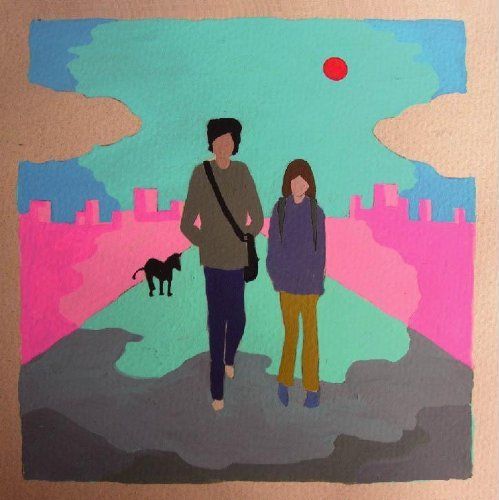 8月4日に発売される昆虫キッズのニューアルバム「text」のジャケット。