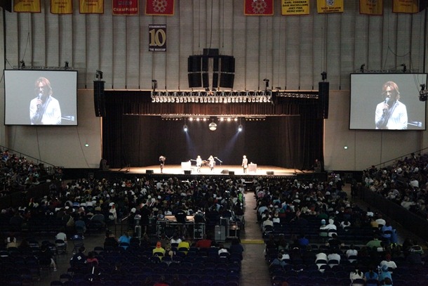 「OTAKON 2010」でのライブの様子