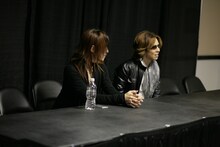 SUGIZO（写真左）、YOSHIKI（写真右）