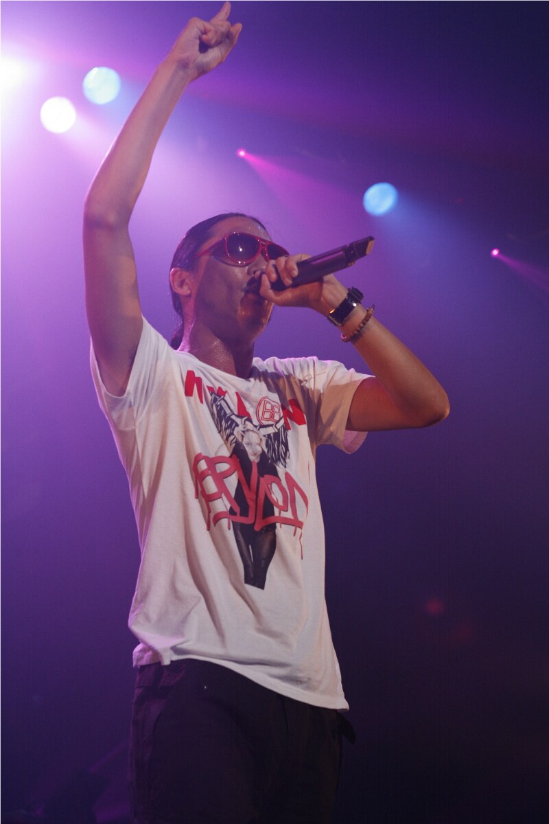 「今年もR-Festaの季節がやってきたぜ!!」と叫ぶほどイベントの常連となっているZeebra。