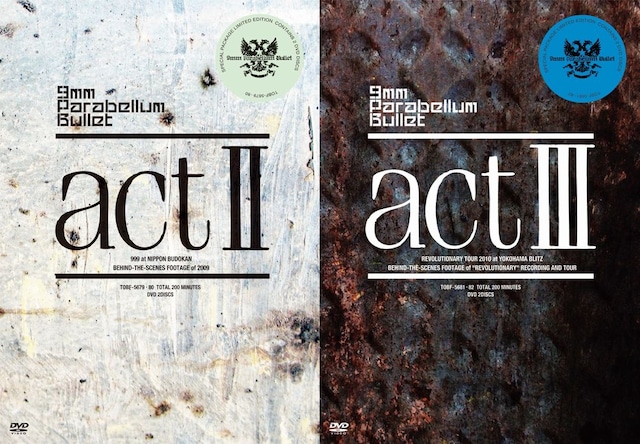 写真は「actII＋III（合併号）」ジャケット。