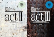 写真は「actII」「actIII」の2作品と48ページにわたるブックレット2冊を同梱した初回限定盤「合併号」ジャケット。
