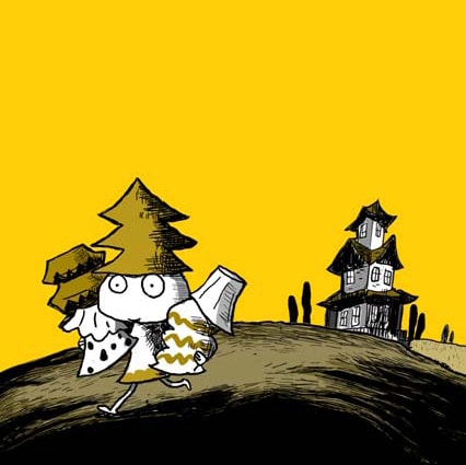 サントラ「テロメアの帽子の音楽」ジャケット。