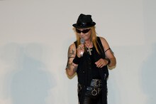 TAIJIは会見に途中から参加。ライブへの意気込みを語った。