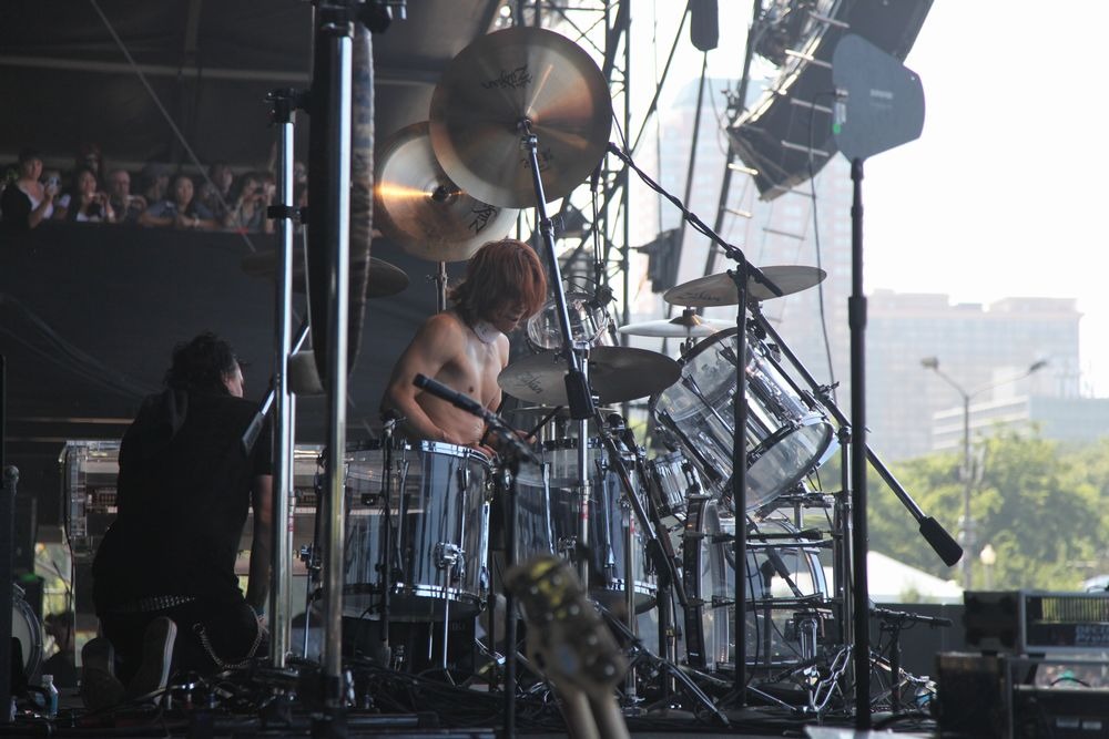 「LOLLAPALOOZA 2010」の模様。