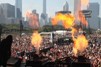 「LOLLAPALOOZA 2010」の模様。