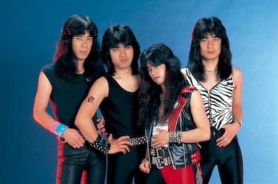 1983年のデビュー当時、若かりし日のEARTHSHAKER。