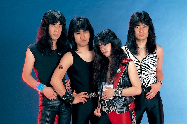 1983年のデビュー当時、若かりし日のEARTHSHAKER。