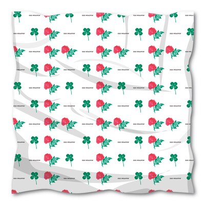 アルバム初回限定盤特典の大判フロシキは、普段使いも可能なおしゃれなデザイン。