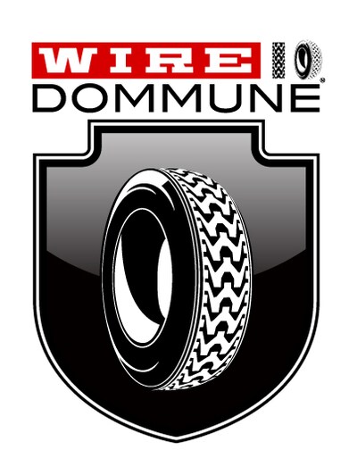 この特番のために宇川直宏がデザインした「WIRE10×DOMMUNE」ロゴ。放送終了翌日の8月28日には、いよいよ「WIRE10」が開催される。