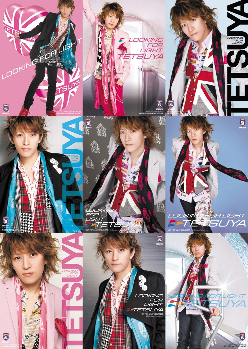 トレーディングカード9種類の表面。