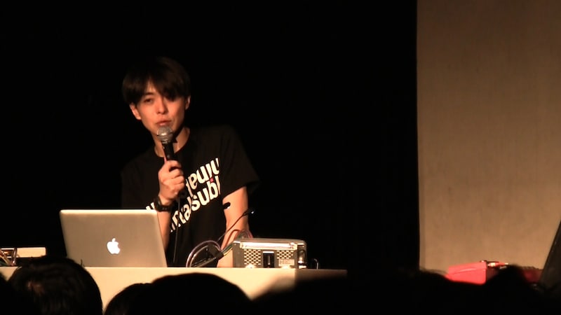 珍しくMCをするまりん。